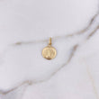 Dije Virgen Milagrosa 0.55gr / 1.9cm / Troquelado Oro Amarillo 18K $