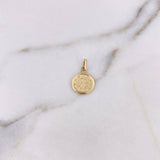 Dije Virgen Milagrosa 0.55gr / 1.9cm / Troquelado Oro Amarillo 18K $