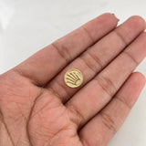 Herraje Corona RX 0.5gr / 1cm / Tambor Oro Amarillo 18K $