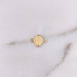 Herraje Virgen Milagrosa 0.4gr / 1.3cm / Troquelado Oro Amarillo 18K $