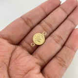 Herraje Corona RX 0.45gr / 1.6cm / Troquelado Oro Amarillo 18K $