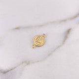 Herraje Corona RX 0.45gr / 1.6cm / Troquelado Oro Amarillo 18K $