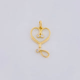 Dije Estetoscopio 1.15g / 2.2cm Oro Amarillo 18K