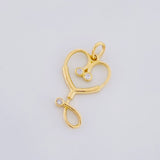 Dije Estetoscopio 1.15g / 2.2cm Oro Amarillo 18K