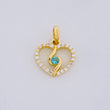 Dije Silueta Espiral 0.95g / 1.3cm Oro Amarillo 18K