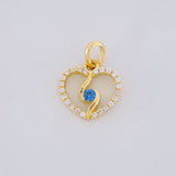 Dije Silueta Espiral 0.9g / 1.3cm Oro Amarillo 18K