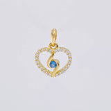 Dije Silueta Espiral 0.9g / 1.3cm Oro Amarillo 18K
