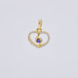 Dije Silueta Espiral 0.9g / 1.4cm Oro Amarillo 18K