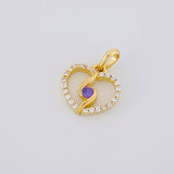 Dije Silueta Espiral 0.9g / 1.4cm Oro Amarillo 18K