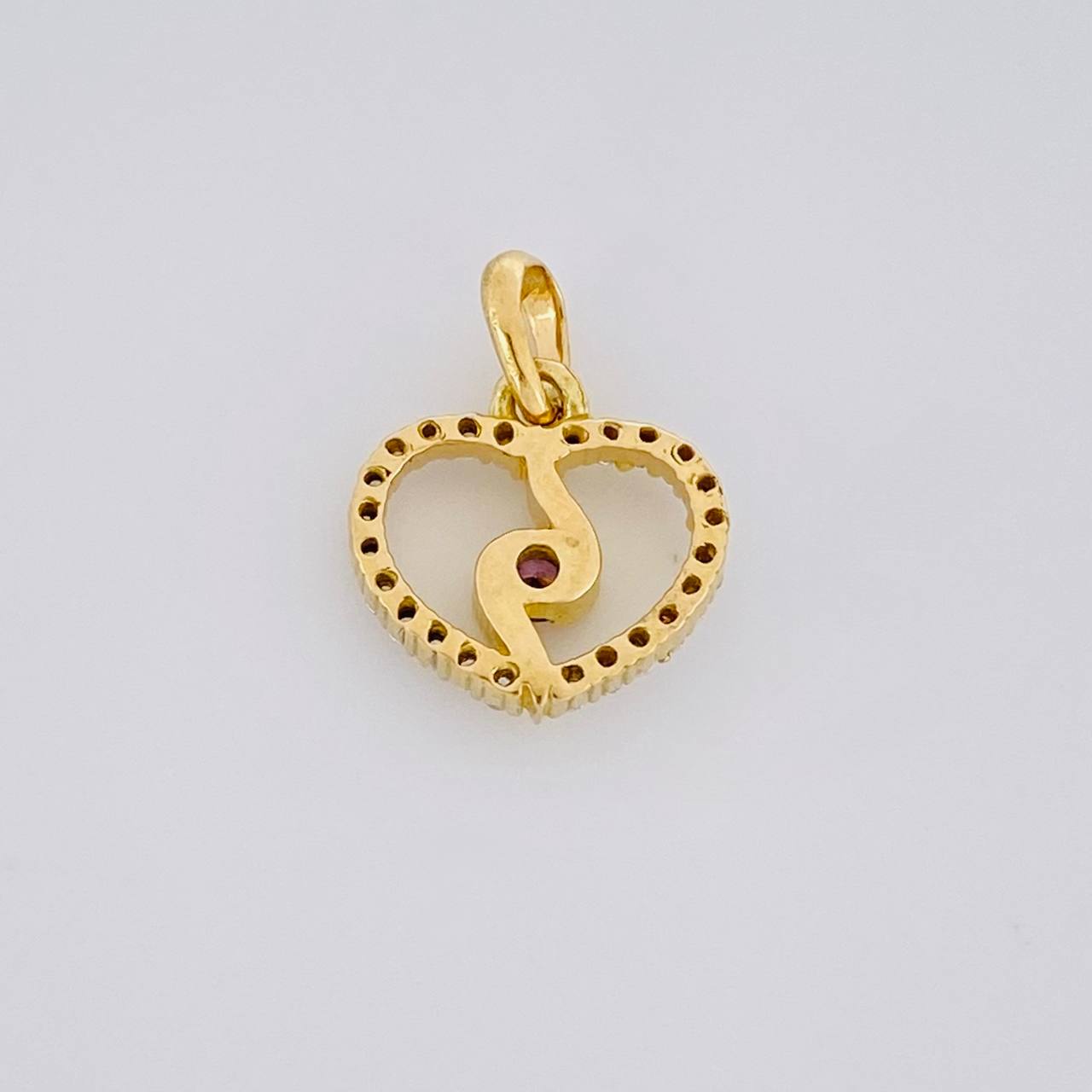 Dije Silueta Espiral 0.9g / 1.4cm Oro Amarillo 18K