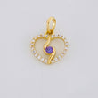 Dije Silueta Espiral 0.9g / 1.4cm Oro Amarillo 18K
