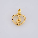 Dije Silueta Espiral 0.9g / 1.4cm Oro Amarillo 18K