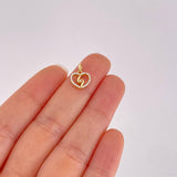 Dije Silueta Espiral 0.9g / 1.4cm Oro Amarillo 18K