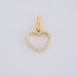 Dije Silueta Corazón 0.65g / 1.4cm Oro Amarillo 18K