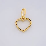 Dije Silueta Corazón 0.6g / 1.4cm Oro Amarillo 18K