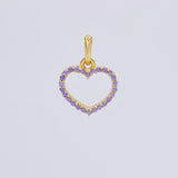 Dije Silueta Corazón 0.6g / 1.4cm Oro Amarillo 18K