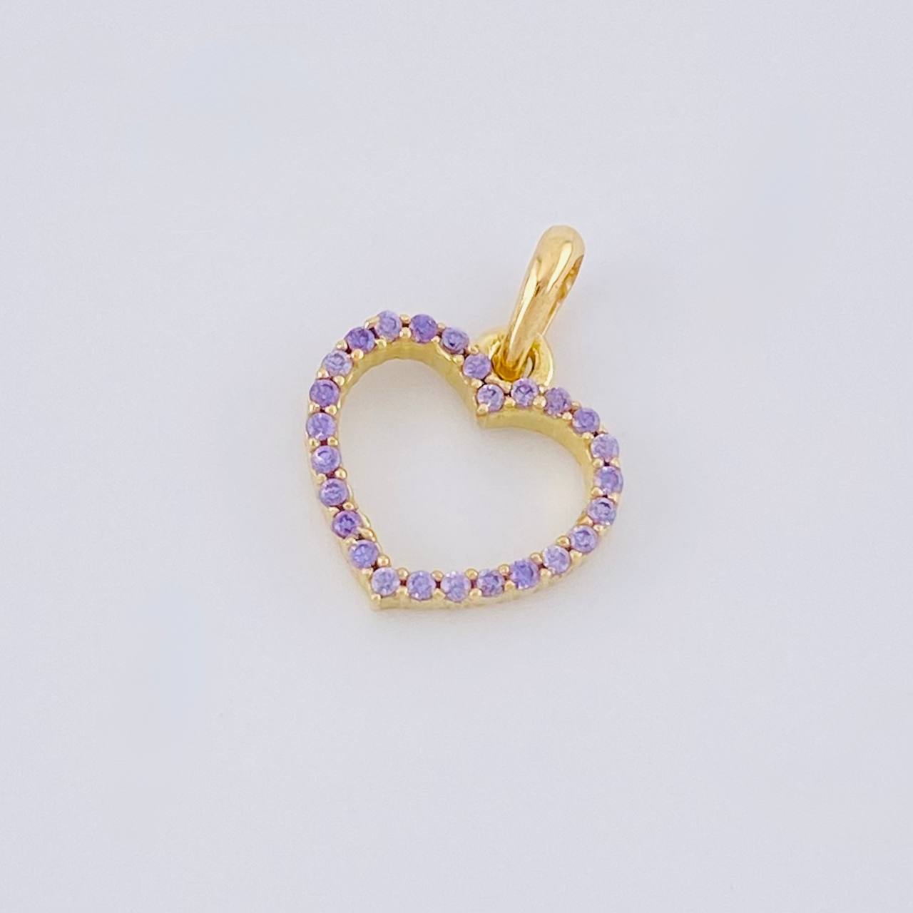 Dije Silueta Corazon 0.55g / 1.4cm Oro Amarillo 18K