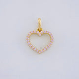 Dije Silueta Corazon 0.65g / 1.3cm Oro Amarillo 18K