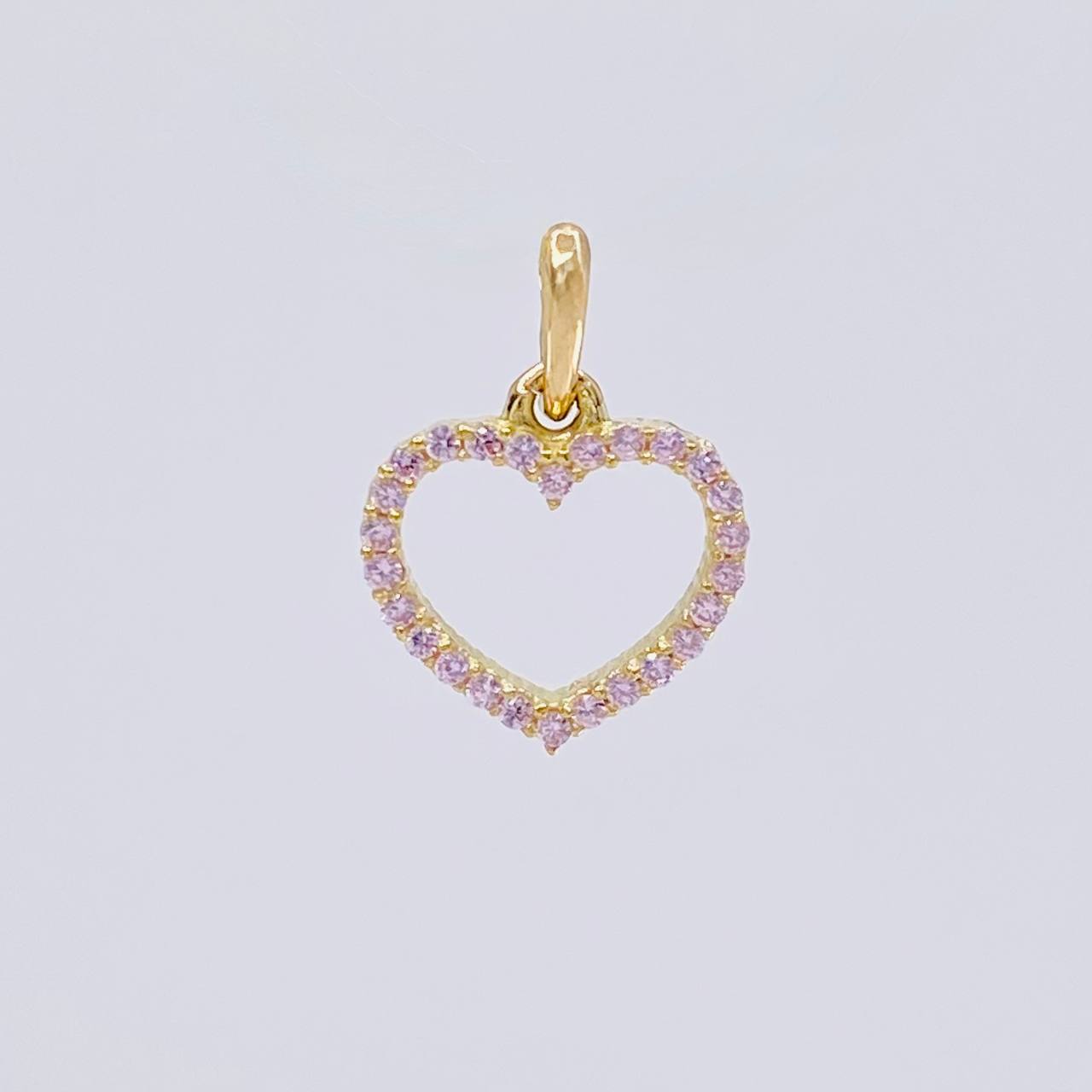 Dije Silueta Corazon 0.65g / 1.3cm Oro Amarillo 18K