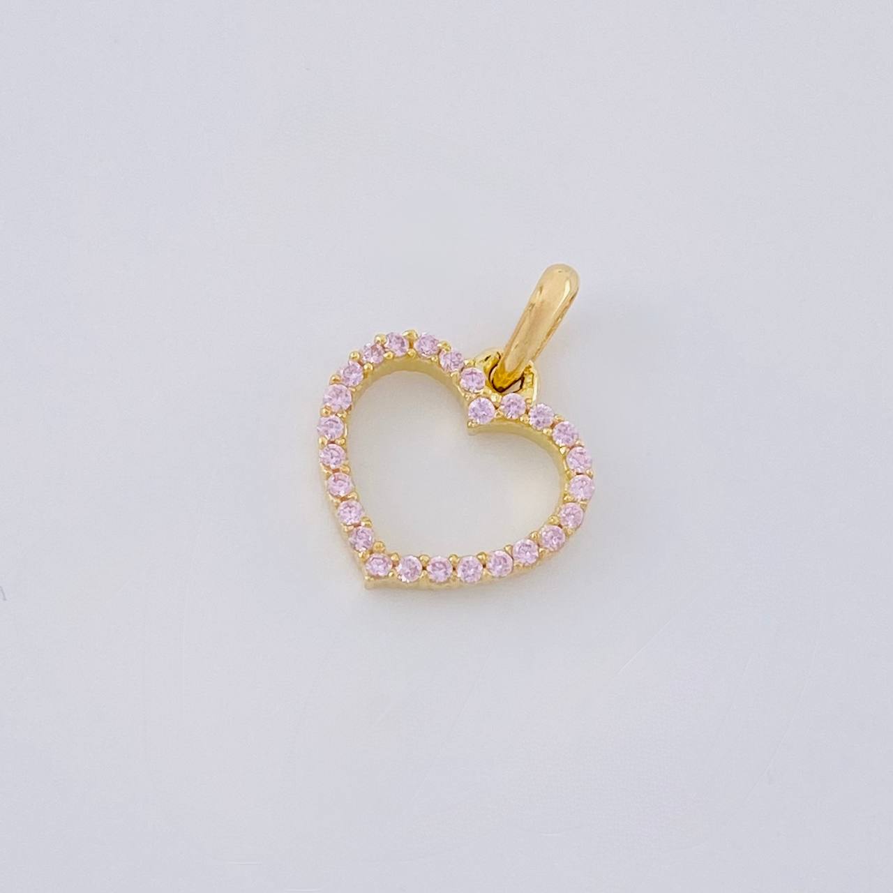 Dije Silueta Corazon 0.65g / 1.3cm Oro Amarillo 18K