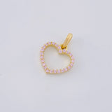 Dije Silueta Corazon 0.65g / 1.3cm Oro Amarillo 18K