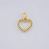 Dije Silueta Corazon 0.65g / 1.3cm Oro Amarillo 18K