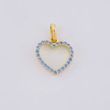 Dije Silueta Corazon 0.6g / 1.4cm Oro Amarillo 18K