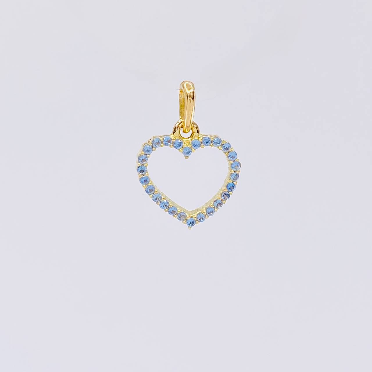 Dije Silueta Corazon 0.6g / 1.4cm Oro Amarillo 18K