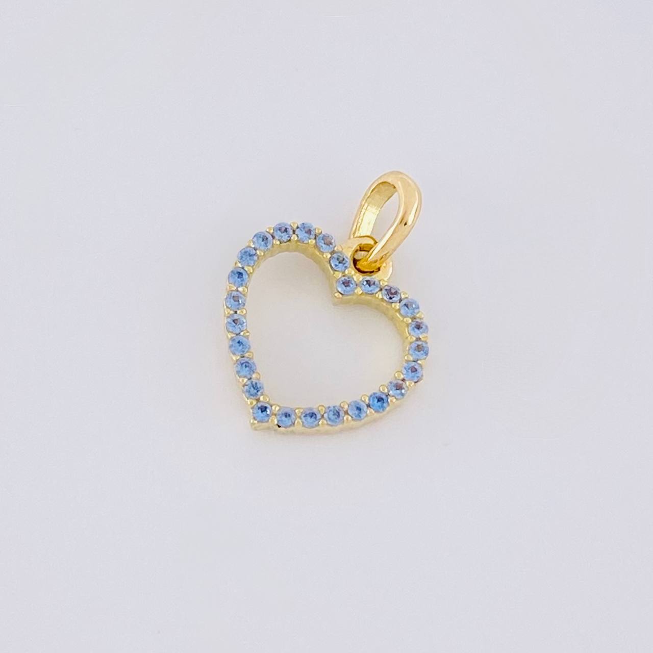 Dije Silueta Corazon 0.6g / 1.4cm Oro Amarillo 18K
