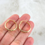 Candongas Nati 1.6gr / 2.2cm / Oro 18K
