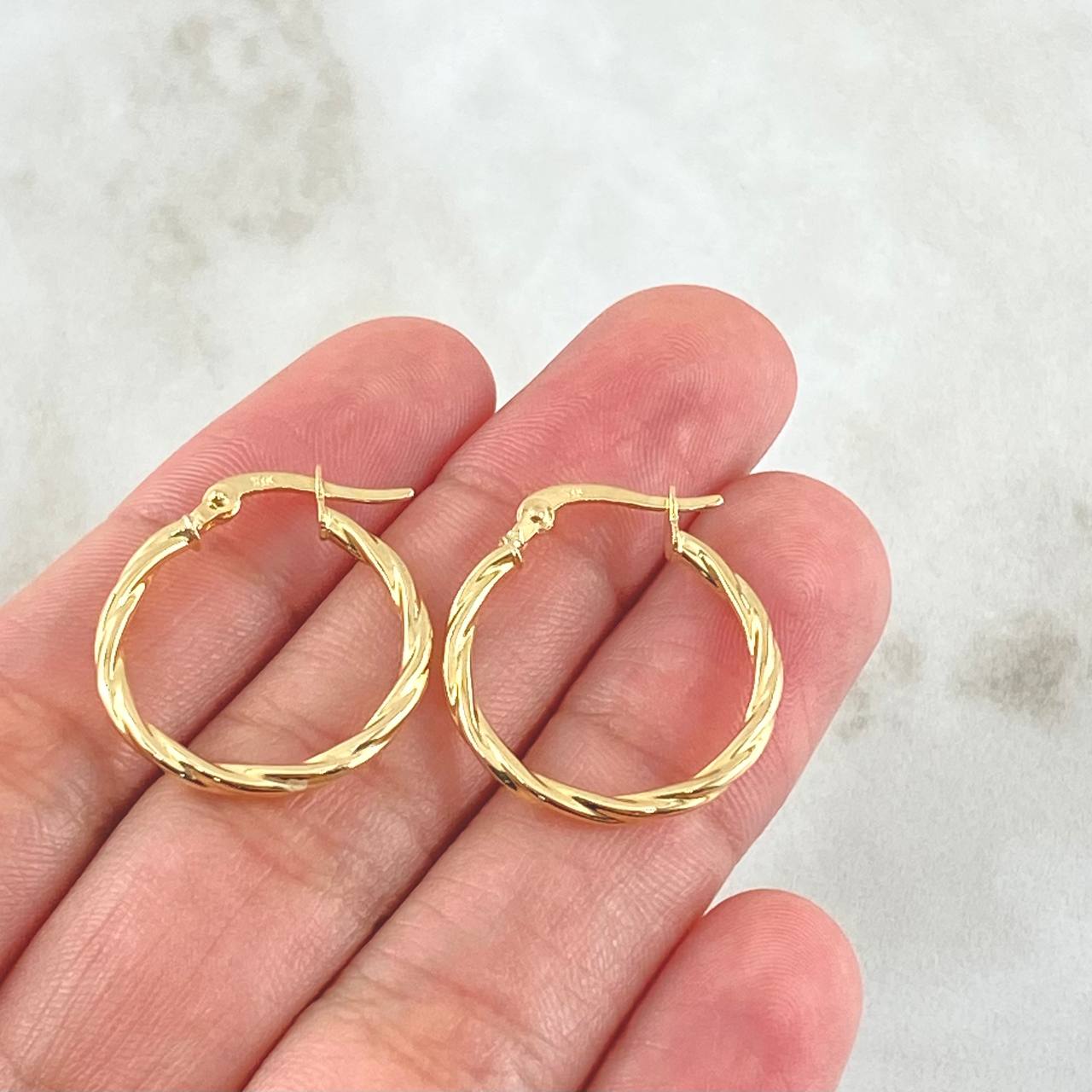 Candongas Sofi 1.3gr / 2.3cm / Oro 18K *