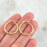 Candongas Sofi 1.3gr / 2.3cm / Oro 18K *