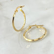 Candongas Clau 1.05gr / 2.3cm / Oro 18K *