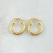 Candongas Mary 1.15gr / 1.6cm / Oro Amarillo 18K *