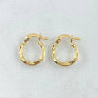 Candongas Kari 0.75gr / 1.5cm- Oro 18K