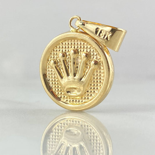Dije Corona 1.45gr / 2.7cm / Oro 18K ©