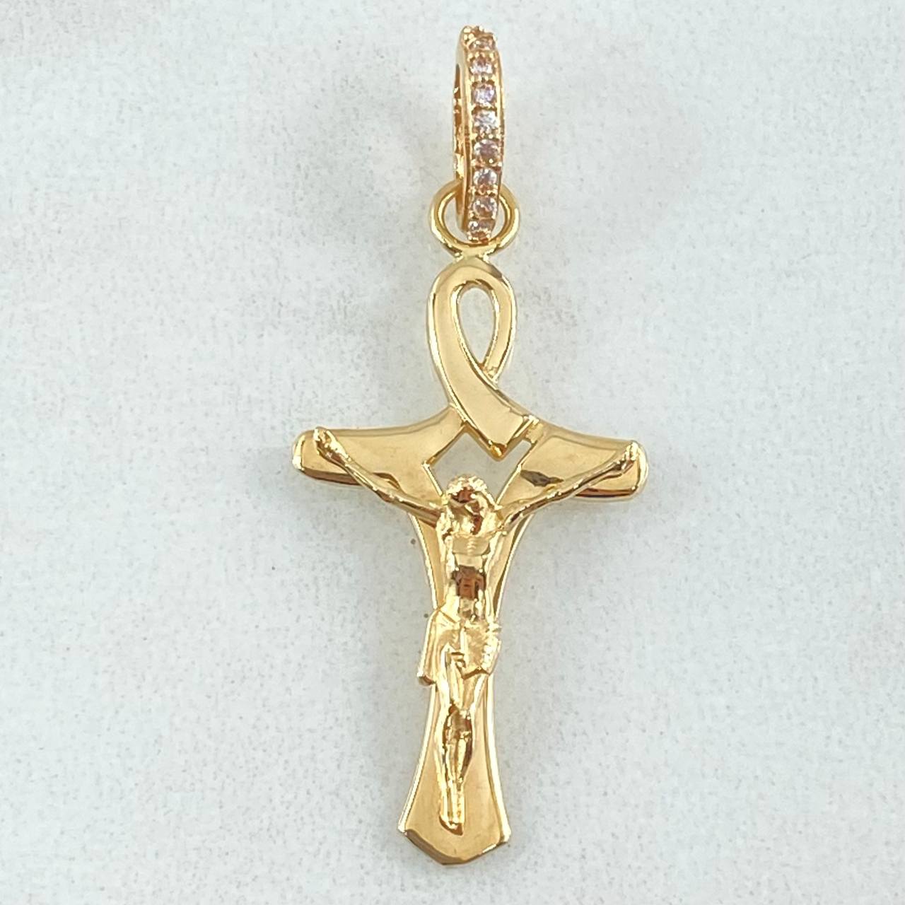 Dije Cruz Cristo 2.1gr / 3.6cm / Oro 18K