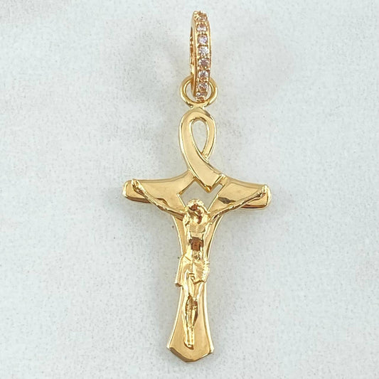 Dije Cruz Cristo 2.1gr / 3.6cm / Oro 18K
