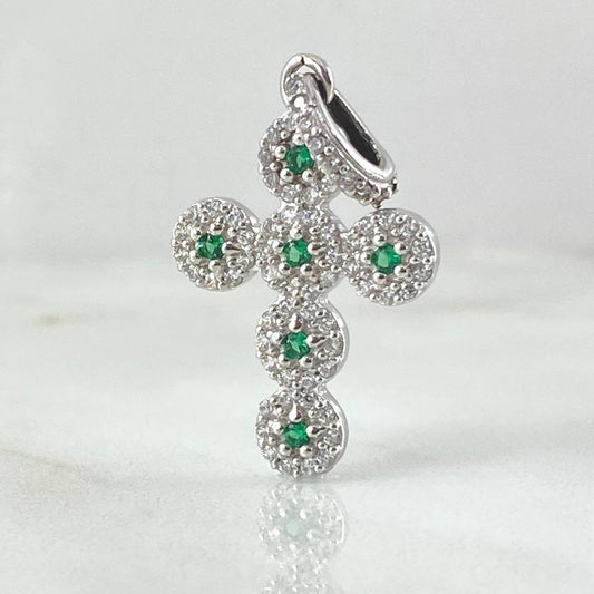 Dije Cruz Tupida 2.35gr / 3cm / Oro 18K