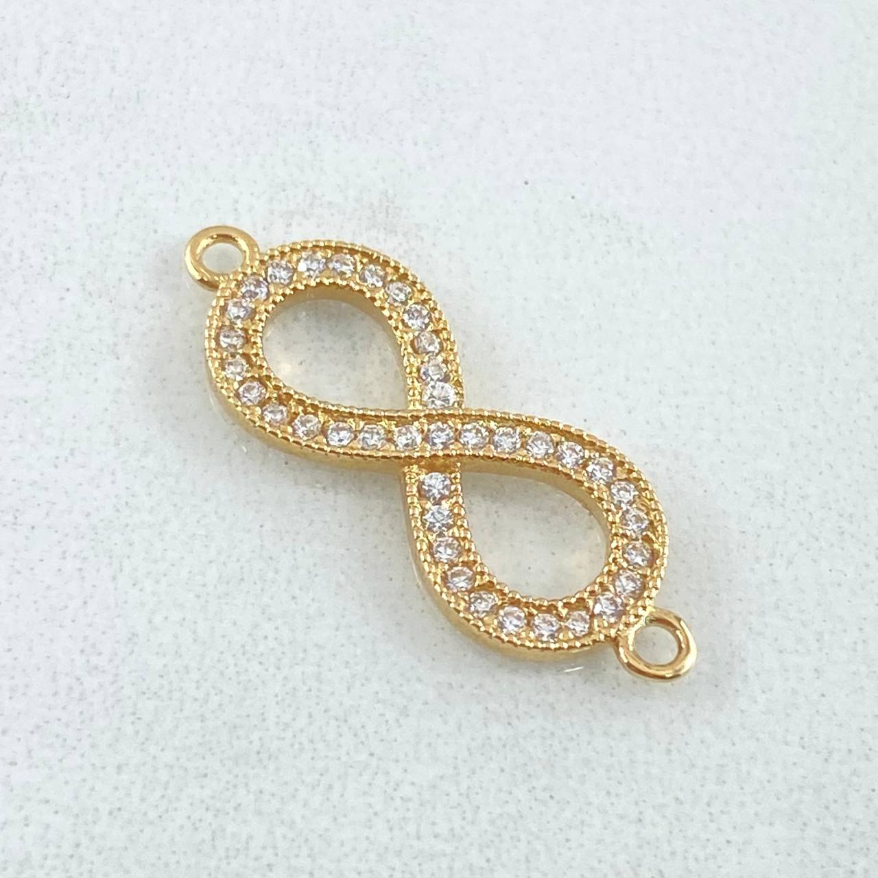Herraje Infinito 1.25gr / 2.5cm / Oro 18K