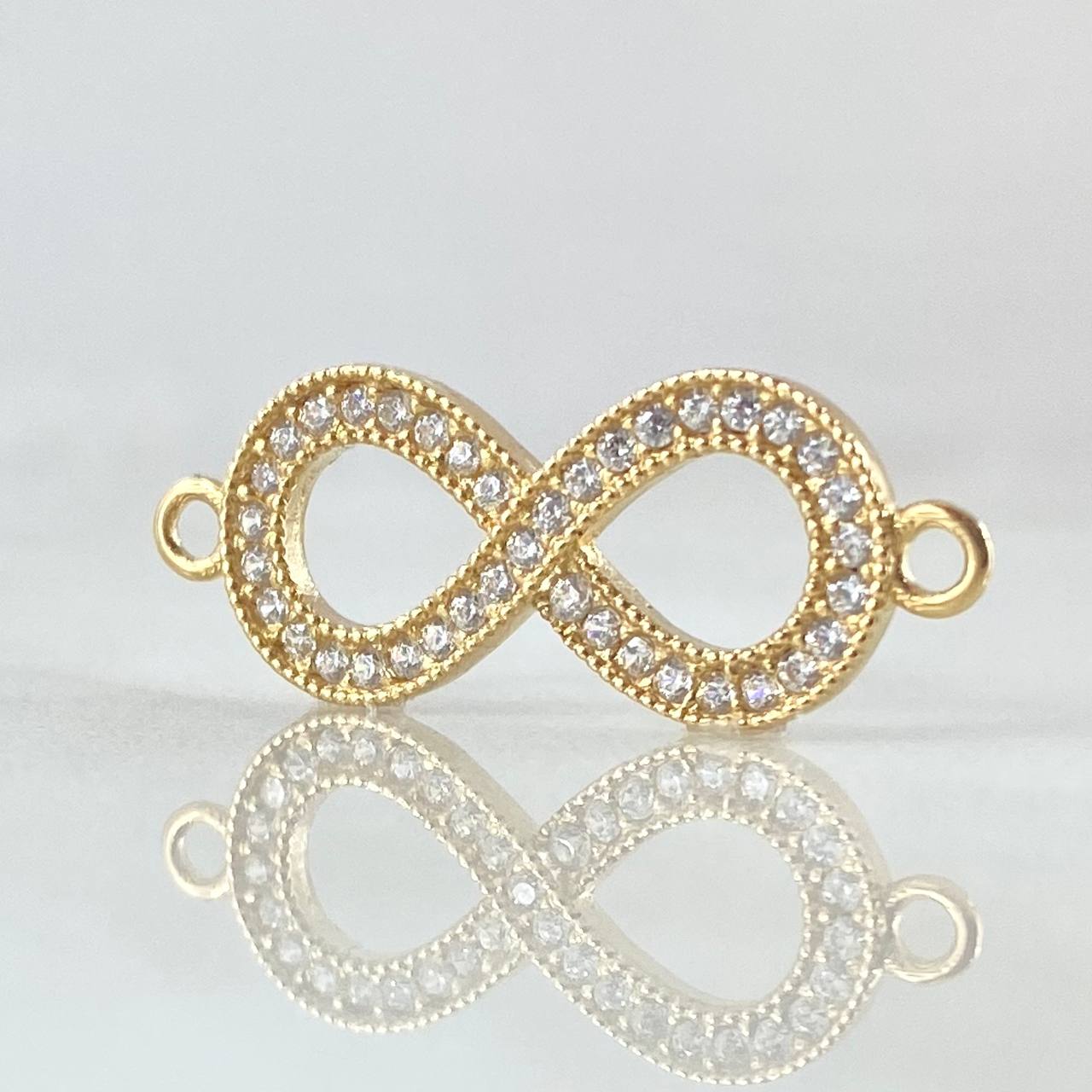 Herraje Infinito 1.25gr / 2.5cm / Oro 18K