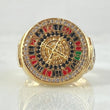 Anillo Ruleta Casino Movil 6.95gr / T10 1/4 / Oro 18K ©