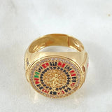 Anillo Ruleta Casino Movil 6.95gr / T10 1/4 / Oro 18K ©