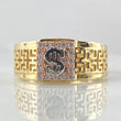 Anillo Tribal Signo Pesos 7.05gr / T11 1/4 / Oro 18K ©