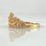 Anillo Tiara 2.5gr / T6 / Oro 18K *