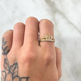 Anillo Tiara 2.5gr / T6 / Oro 18K *