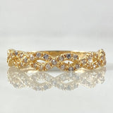 Anillo Olas Entrelazadas 2.15gr / T6 3/4 / Oro 18K
