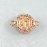 Herraje San Benito 2.6gr / 1.8cm / Oro 18K *