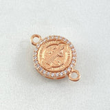 Herraje San Benito 2.6gr / 1.8cm / Oro 18K *