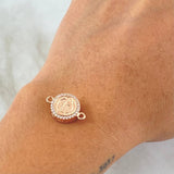 Herraje San Benito 2.6gr / 1.8cm / Oro 18K *